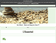 Tablet Screenshot of noisy-sur-ecole.com